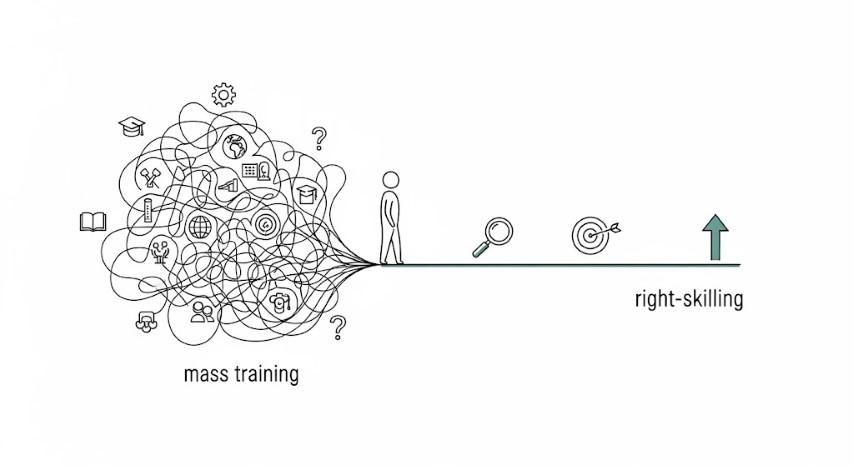 Featured image for Right-skilling workforce development